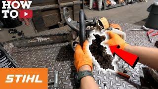 Stihl MS MS251 Seized up, You will never believe why!