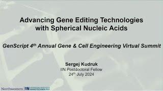 Advancing Gene Editing Technologies with Spherical Nucleic Acids