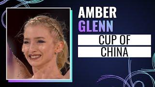 Amber Glenn (USA) | Women's Singles | Cup of China 2024 | #gpfigure