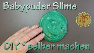 Babypuder-Slime - selber machen - DIY