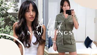 FALL TRY ON HAUL New in From Maje + Home Decor, New Hair Colour | VLOG