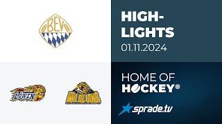 01.11.2024 - Highlights - EHC Waldkraiburg vs. ERSC Amberg