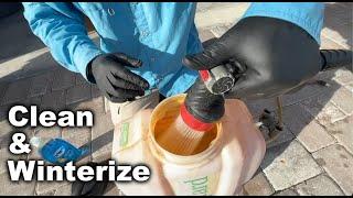 How to Clean and Winterize Your Yard Mastery 4 Gallon BackPack Sprayer