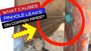 Copper Pinhole leak How to Fix | How to solder copper pipe for beginners