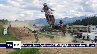 MY SPORT MY STORY Liqui Moly Motocorss Euro JuniorCup Fresach 2021: Highlights & Interviews 125 ccm