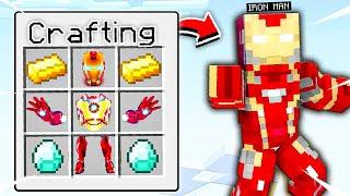 Minecraft, But I Am IRON MAN...