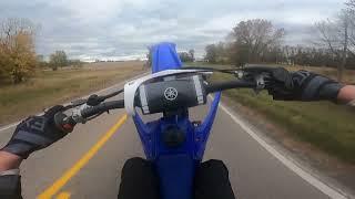 *2020 YZ 125 power wheelies* (6th gear!)