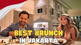 Best Brunch Buffet in Jakarta! + Car Free day    Vlog Indonesia, Mulia Hotel