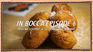 Italy In Bocca episode 6  how to make suppli (arancini) the Roman fried riceball from heaven.