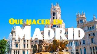 Que hacer en Madrid | 3 dias  | Que hacer en España #5 | Lecciones de Viaje