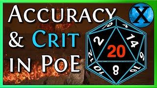 Path of Exile How does Accuracy and Critical Strike Chance Work?