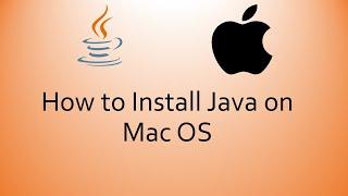 How to Install Java on Mac OS | How to set JAVA_HOME environment variable