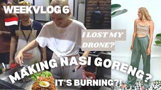 MAKING NASI GORENG?!, HOW I LOST MY DRONE & BROKEN HEART - Weekvlog #6 - Janine Freuling