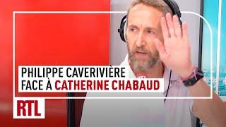 Philippe Caverivière face à Catherine Chabaud