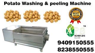 Introducing the Revolutionary Carrot Washing and Peeling Machine by APS Industries