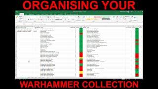 Organizing your Warhammer Collection - How to keep track of your models and painting progress!