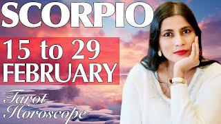 SCORPIO Tarot reading from 15 to 29 FEBRUARY 2024