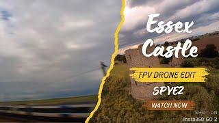 A quick rip around Hadleigh Castle Essex with my FPV drone! (Featuring some train chasing) #fpv