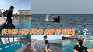 BAKU PRIVATE BEACH AND POOL  | maimoona shah vlogs