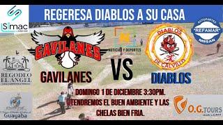 GAVILANES VS DIABLOS 01/DIC/2024