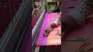 Making Yeola Silk Painthani saree #yeola #paithani #saree