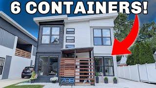 Inside a MASSIVE 6 unit Shipping Container Home Near Detroit, Michigan