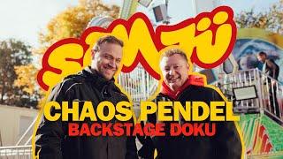 SO baut man ein FAHRGESCHÄFT auf - CHAOS PENDEL | Kirmes Backstage Doku 4K - Sim-Jü Werne 2024