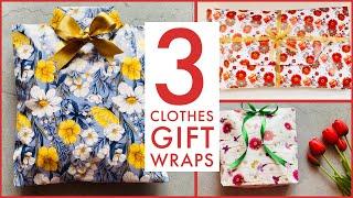 3 Easy Clothes Gift Wrapping without a Box | Creative Gift Wrapping Ideas for Christmas | Gift Wraps