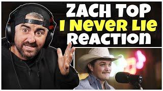 Zach Top - I Never Lie (Rock Artist Reaction)