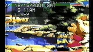 X-Men vs Street Fighter EX: Wolverine Corner Combo (72 hits)