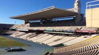 Estadi Olímpic Lluís Companys de Montjuïc (Barcelona Olympic Stadium), Catalonia, Spain #barcelona