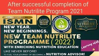 Team Nutrilite Program 2022 | Team Nutrilite Program | Nutrilite training | Amway Trainings | Amway