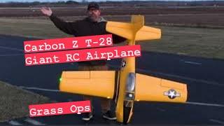 Carbon Z T-28 Pilot Ryan Grass Ops