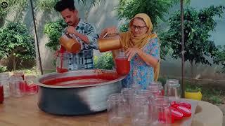 Granny's Special Tomato Sauce Recipe | Tomato Ketchup Recipe | Veg Village Food