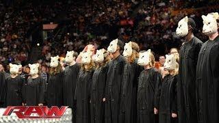 Bray Wyatt and a children's choir serenade John Cena: Raw, April 28, 2014