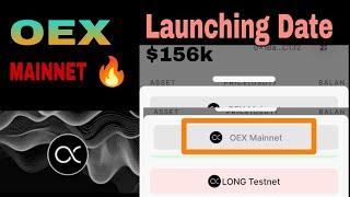 OEX Launching Date |  OEX Withdrawal Process on OEX Wallet • OpenEX Mainnet