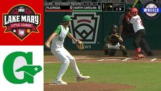 Florida vs North Carolina | LLWS Southeast Regional Winners Bracket | 2024 LLWS Highlights