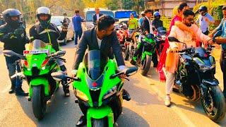 Pranjit weds Tanusri | Superbikes pey huwa Entry | Met @pagolman1628