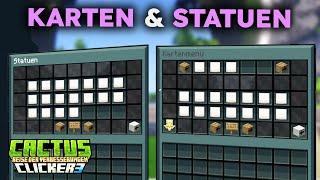 Kaktus Klicker Season 3 Karten & Statuen Tutorial - Minecraft Playlegend Server