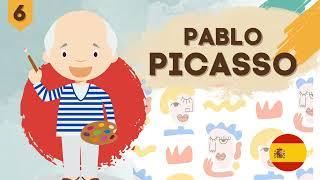 Famous PAINTERS for kids - famous paintings and artists, Picasso, Dali, Michelangelo, Van Gogh