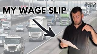 HGV Driver Wages. I Show You My Payslip.