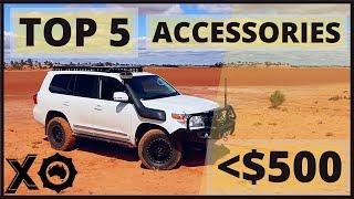 LANDCRUISER 200 | TOP 5 ACCESSORIES UNDER $500 | Best mods for 4x4’ing, overlanding & touring