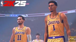 Trae Young and Wemby Team Up in LA! | NBA 2K25 League Reset Mode | T'Wolves vs. Lakers