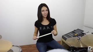 Emmanuelle Caplette: Linear Fills Free Drum Lesson (English 2016)