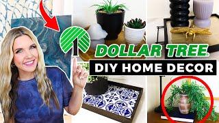 DIYed My Living Room With $1 Items From Dollar Tree...Quick & Easy!