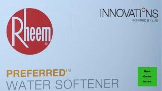 Rheem Water Softener | DIY Water Softener Installation