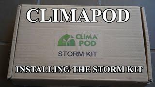 Climapod Greenhouse Installing The Storm Kit