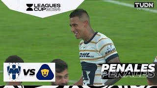 ¡TANDA COMPLETA! Pumas gana en PENALES y avanza  | Rayados vs Pumas | Leagues Cup 2024 | TUDN