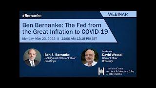 Ben Bernanke: The Fed from the Great Inflation to COVID-19