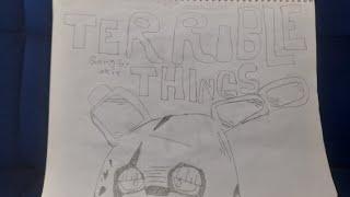 terrible things dibujado